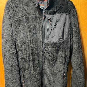 Hawke and Company Performance Sportswear Black Fleece Hoodie